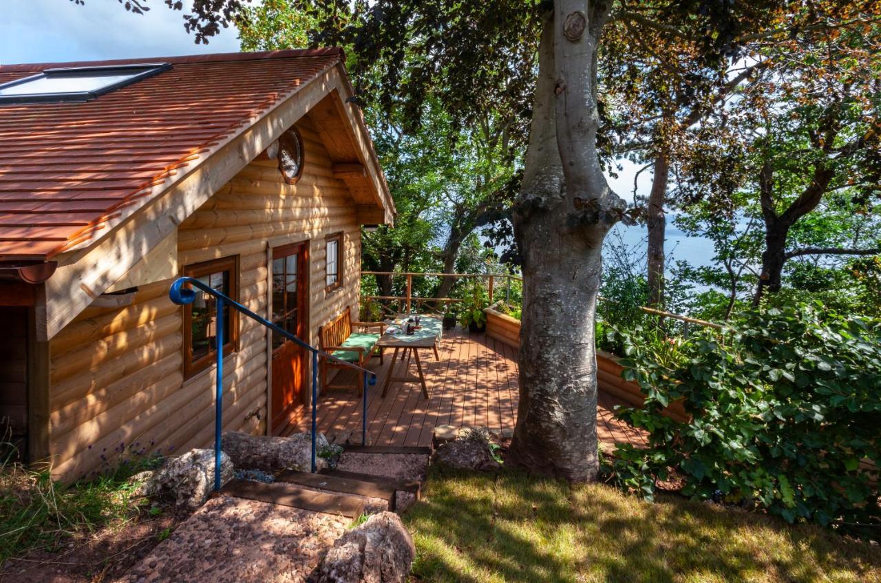 Porthole Log Cabin Minehead Zewnętrze zdjęcie